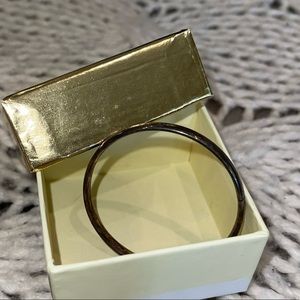 Little girls silver bangle bracelet